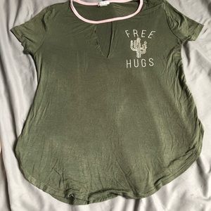 “Free Hug” blouse